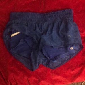 Lululemon blue shorts